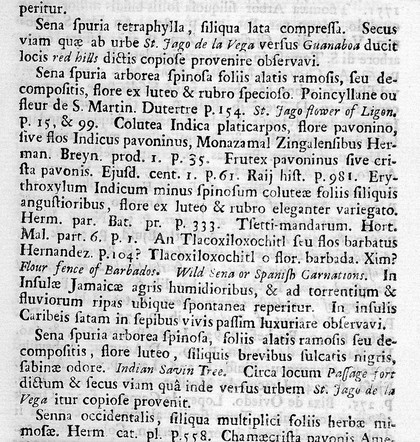 H. Sloane, Catalogus plantarum quae in insul