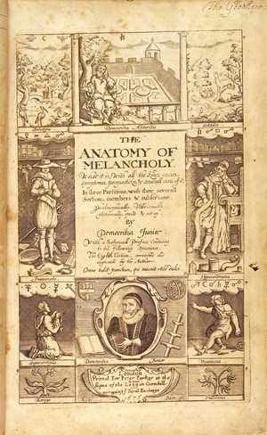 view BURTON, Robert, The anatomy of melancholy: w