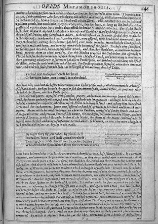 Ovid's Metamorphosis, 1640
