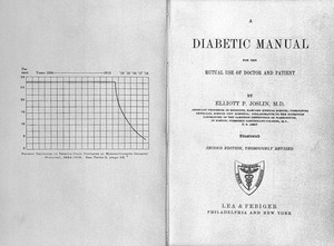 view E. Joslin, A Diabetic Manual for the Mutual