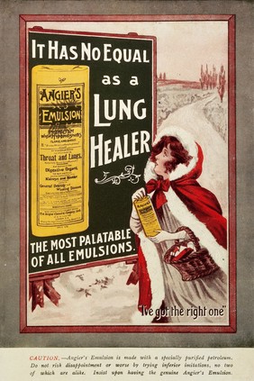 Angier's Emulsion heals the lungs, helps digestion / Angier Chemical Co. Ltd.