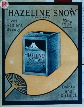 Hazeline Snow, advertisement