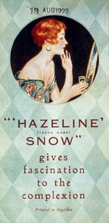 Hazeline Snow, advertisement