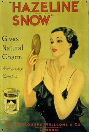 view Hazeline Snow, advertisement (undated)