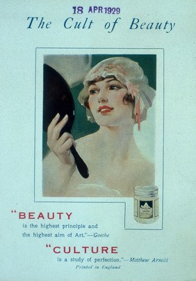 The Cult of Beauty, advertisement for Hazeli