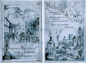 view Burroughs Wellcome price list, 1885-1891