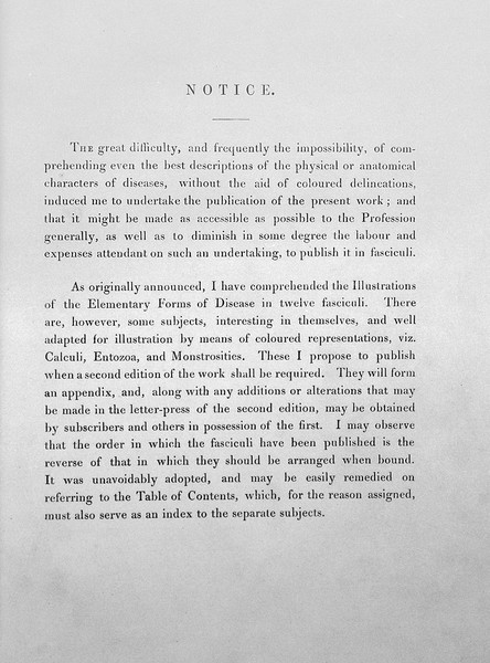 R. Carswell, Pathological anatomy