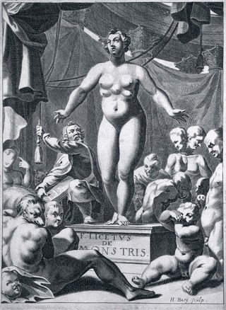 Woman with multiple breasts