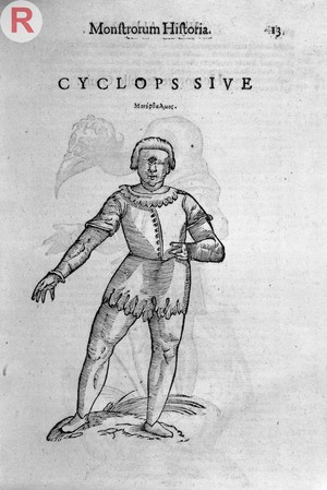 view MONSTROSITY: Cyclop. Ulisse Aldrovandi, Opera omnia Bononiae : apud