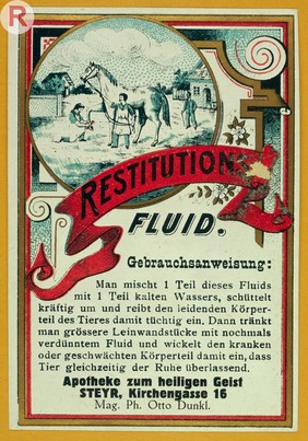 Product label: Restitutions fluid