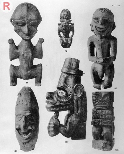 Sculptures d'Afrique, d'Amerique, d'Oceanie