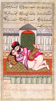 Persian couple copulating