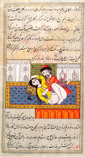 Persian couple copulating