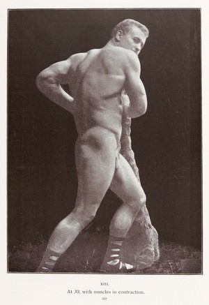 view Eugen Sandow: Life of the Author as told in Photographs. At 30, with muscles in contraction
