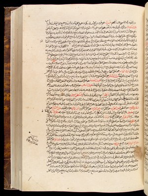 view Page from an Arabic Text