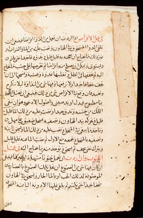 Page from an Arabic Text