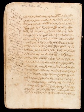 Page from an Arabic Text