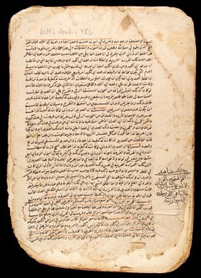 Page from an Arabic Text