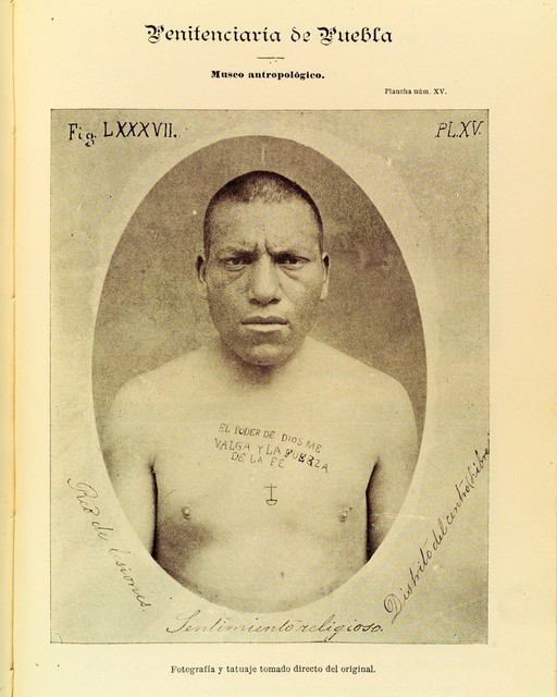Tattoos on the chest