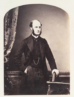 Portrait of L. T. Cumberbatch, a member of the St. Albans Medical Club