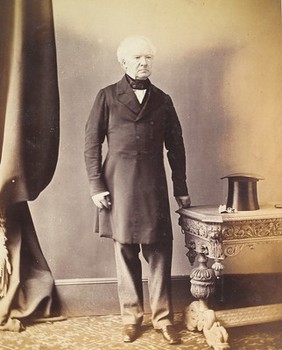 Portrait of J. R. Martin, Physician to the Council of India, a member of the St. Albans Medical Club