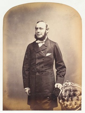 Portrait of Charles A. Aikin, a member of the St. Albans Medical Club