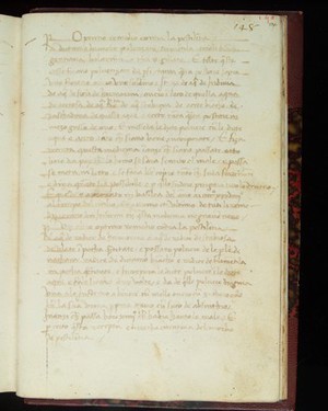 view A collection of medical receipts in Italian, against plague