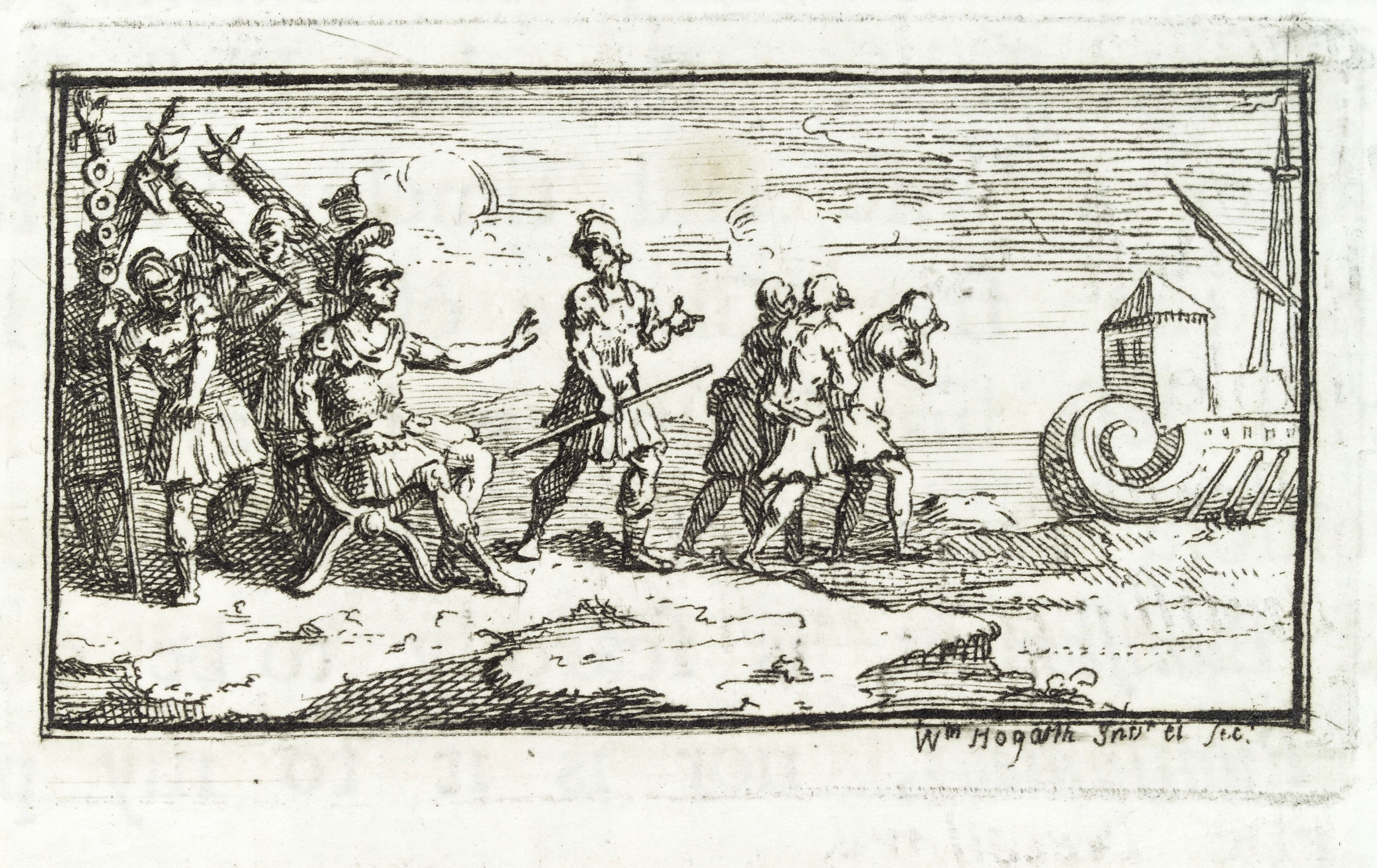 Example of Roman military punishment: Banishment | Wellcome Collection