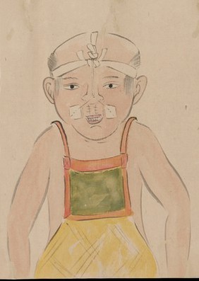 Japanese Scroll, bandages and bandaging techniques