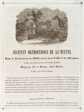 Institut orthopédique de la Muette (Paris, France).