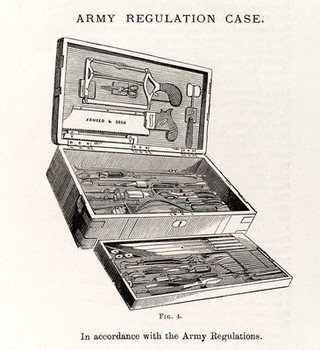 A catalogue of surgical instruments manufactured and sold by Arnold and Sons.