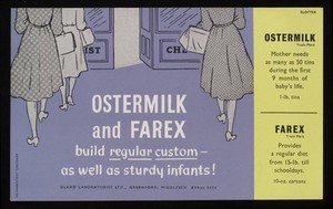 view Ostermilk and Farex build regular custom- as well as sturdy infants / Glaxo Laboratories Ltd.