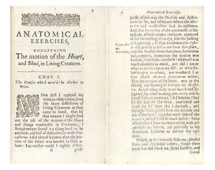 The anatomical exercises of Dr. William Harvey, professor of physick and physician to the Kings Majesty, concerning the motion of the heart and blood / With the preface of Zachariah Wood, physician of Roterdam. To which is added Dr. James de Back his Discourse of the heart. Physician in ordinary to the town of Roterdam. [And] Two anatomical exercitations concerning the circulation of the blood. The author, William Harvey.