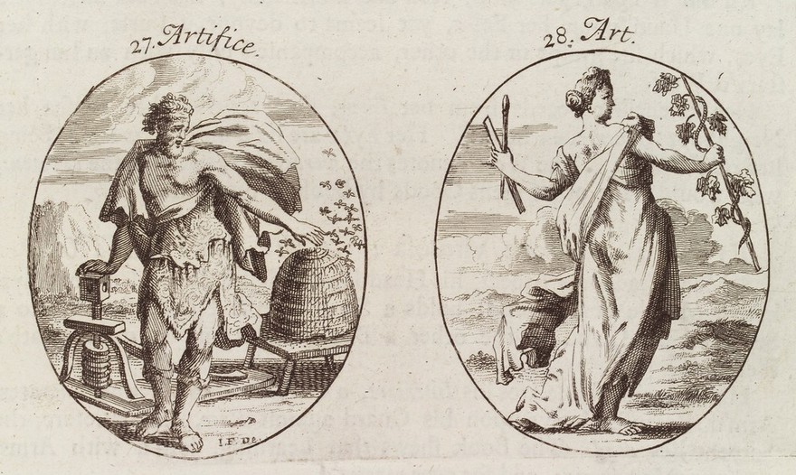 Iconologia: or, moral emblems .... Wherein are express'd various images of virtues, vices, passions, etc. as design'd by the ancient Egyptians, Greeks, Romans, and modern Italians ... / illustrated with ... humane figures, with their explanations; newly design'd, and engraven ... by I. Fuller ... and other masters. By the care and at the charge of P. Tempest.