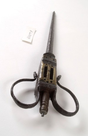 view A bullet extractor which screwed into the soft lead of the bullet.