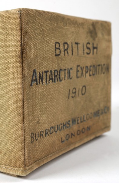A Burroughs Wellcome Co medicine chest
