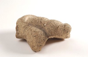 view Clay-baked male genitalia. Roman votive offering