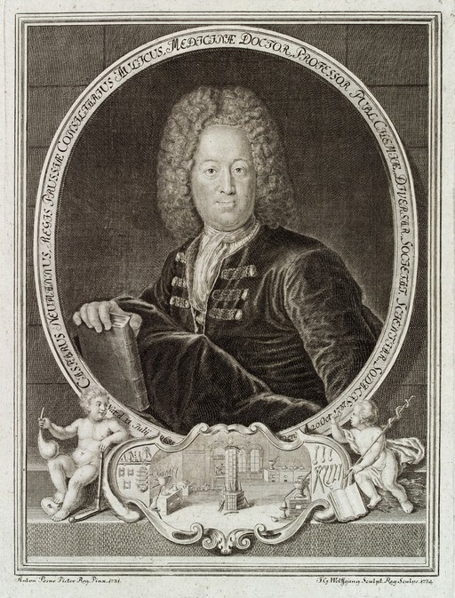 Portrait of Caspar Neumann (1683-1737)