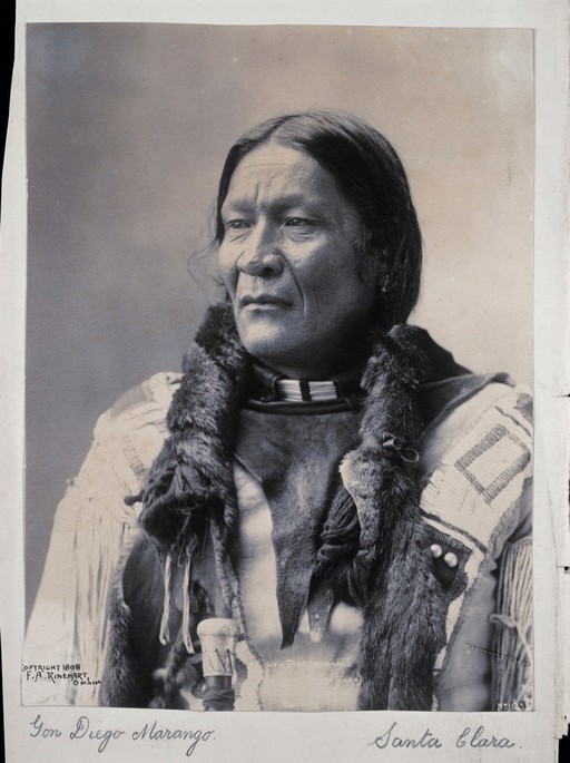 Portrait of Governor Diego Naranjo, a Pueblo Indian, c 1898