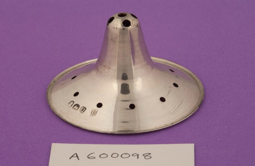 Silver nipple shield