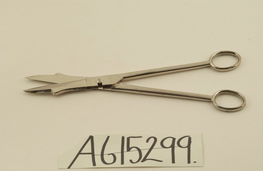 Steel perforator used in obstructed labour