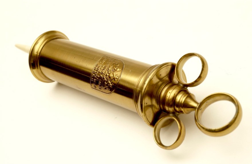 Enema syringe, London, England, 1866-1927