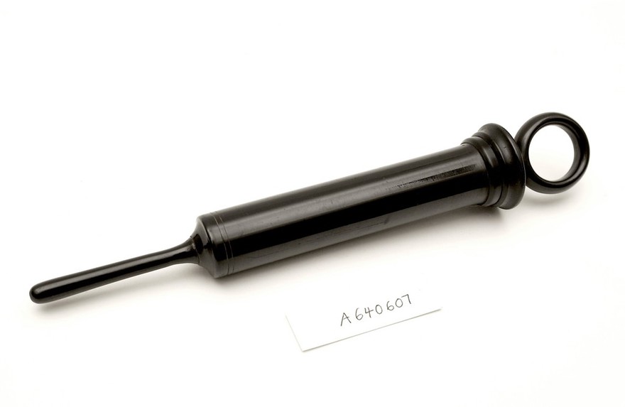 Ebony enema syringe