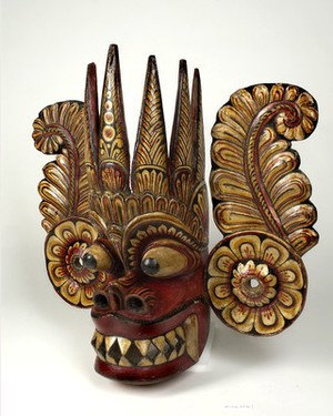 view Sri Lankan mask