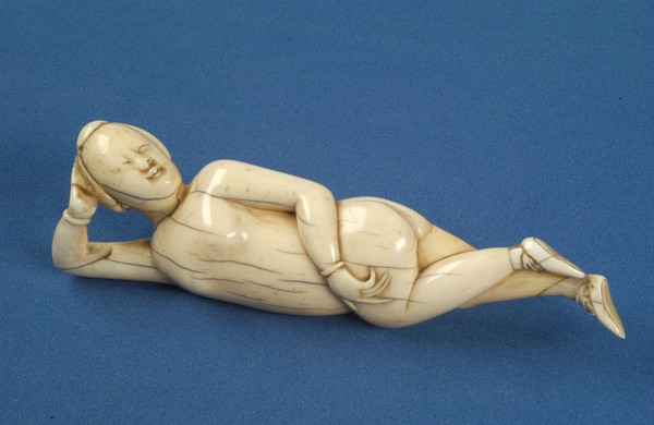 Chinese ivory diagnostic doll used by female patients to indicate where their symptoms were.