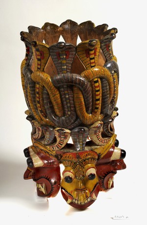 view Sri Lankan mask