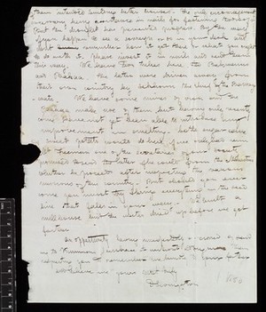 view Letter from David Livingstone 1841 to 1865