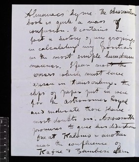 Letter from David Livingstone 1841 to 1865