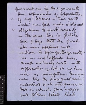 view Letter from David Livingstone 1841 to 1865