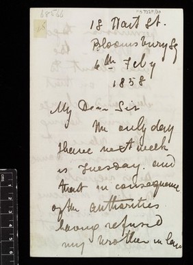 Letter from David Livingstone 1841 to 1865